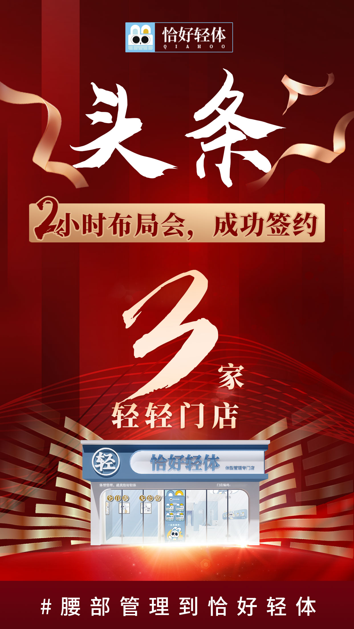 恰好轻体2小时布局会,成功签约3家门店 恰好轻体2小时布局会,成功签约3家门店